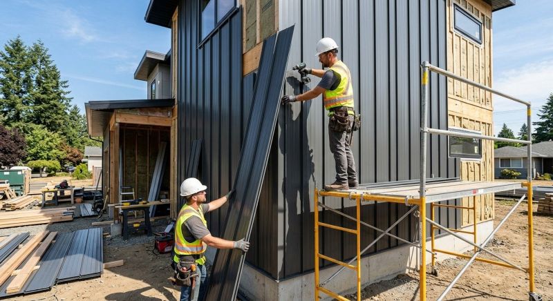 Corrugated Siding Installation in Norwalk, CT